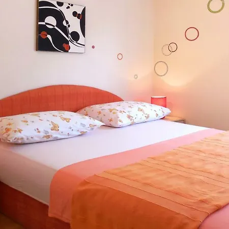 Orange Bamboo Daire *